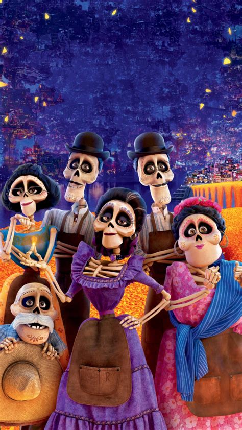 characters of coco movie.